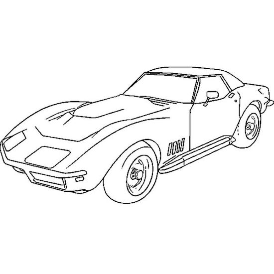 Corvette cars coloring pages ideas cars coloring pages corvette coloring pages