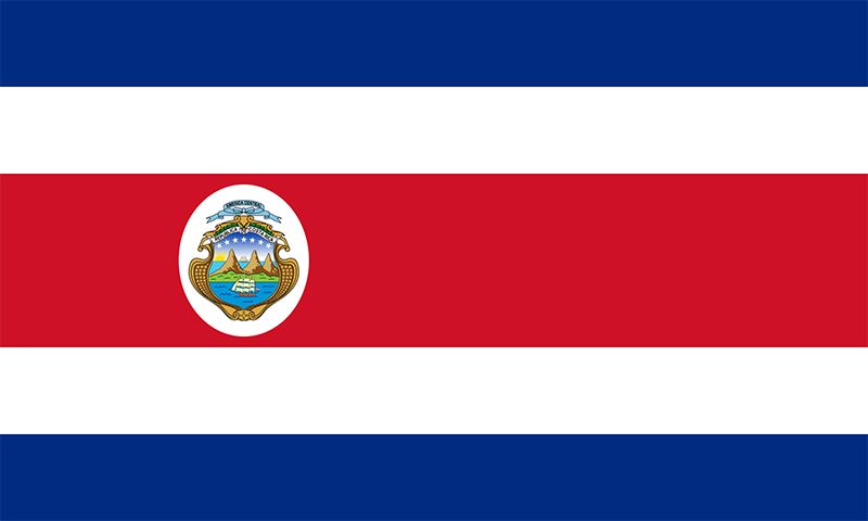 Flag of costa rica meaning colors history