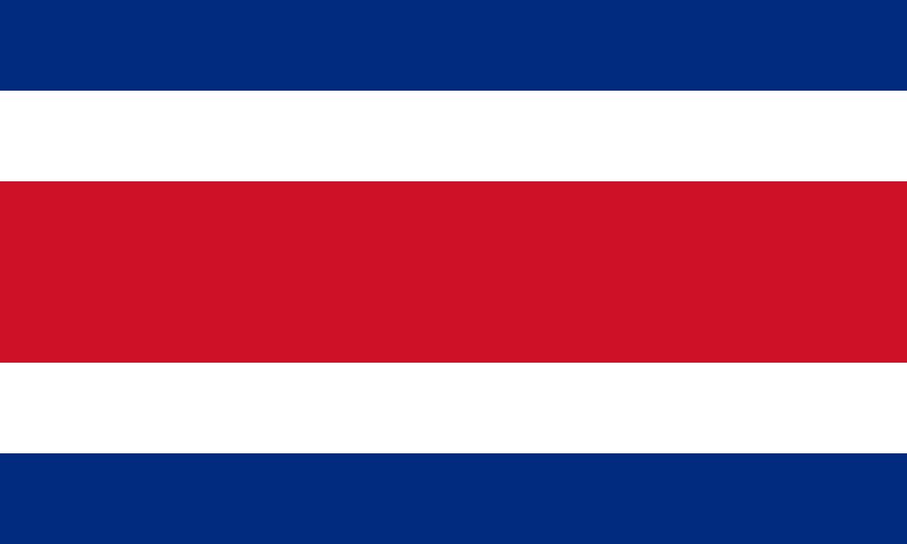 Flag of costa rica image and meaning costa rican flag