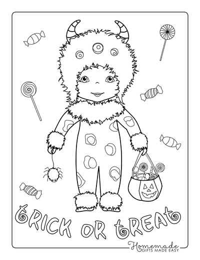 Free printable halloween coloring pages