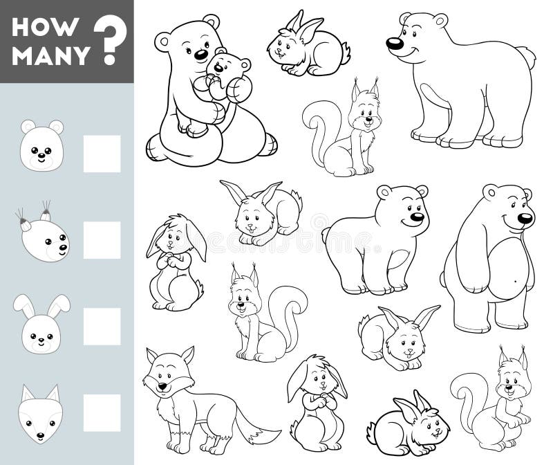 Counting bears stock illustrations â counting bears stock illustrations vectors clipart