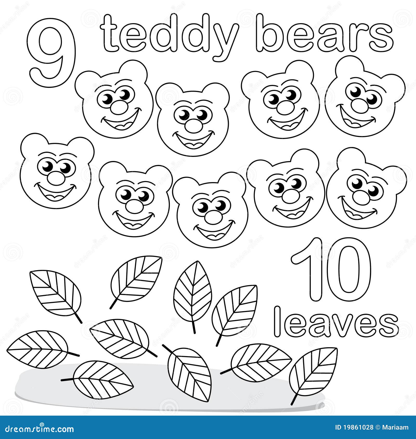 Bears counting stock illustrations â bears counting stock illustrations vectors clipart