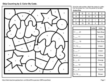 Skip counting by