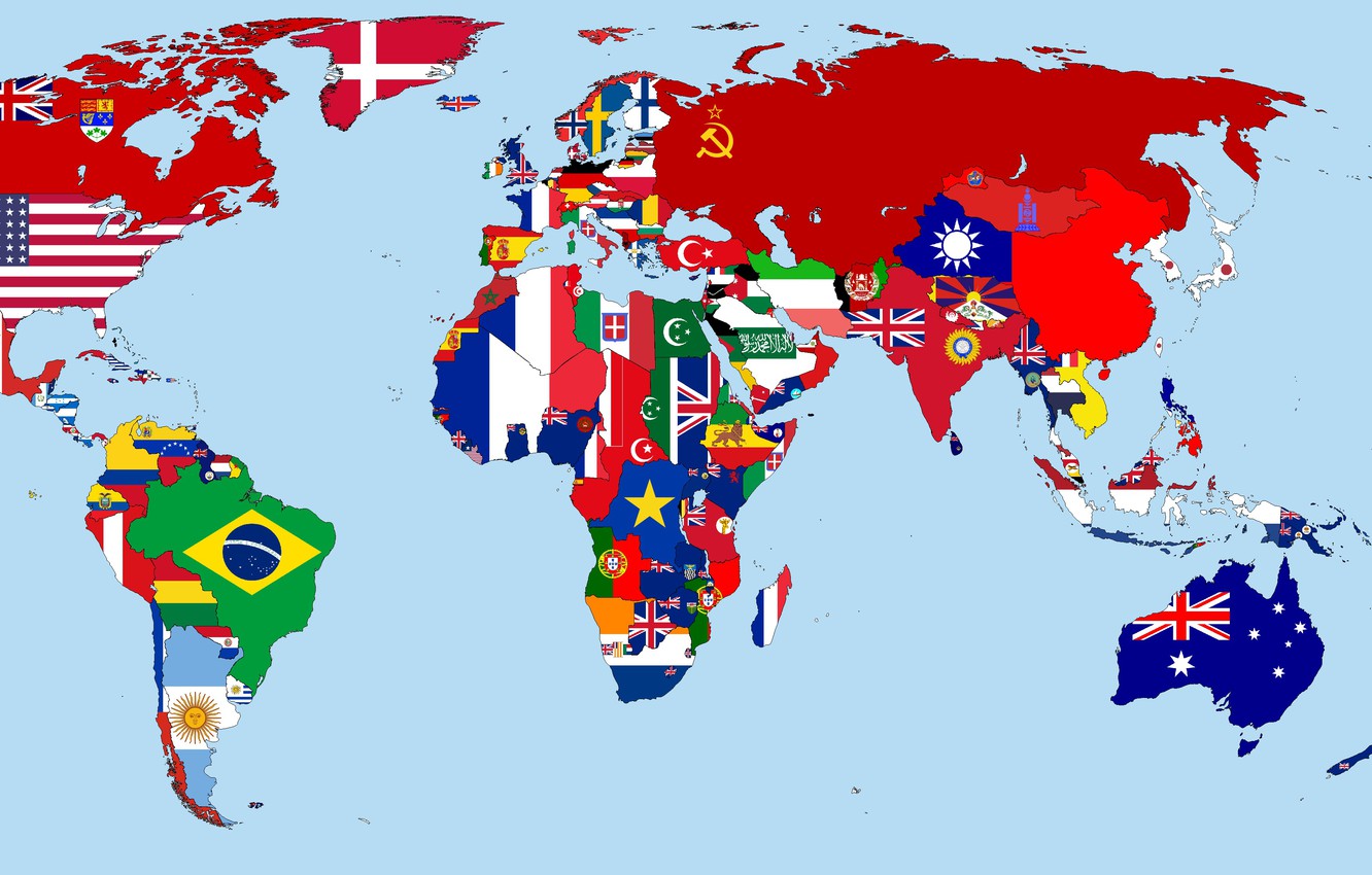 Wallpaper map flags year the world countries images for desktop section ñðð