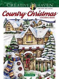 Creative haven country christmas coloring book