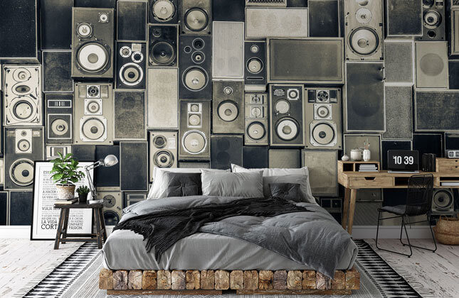 Music wallpaper wall murals uk