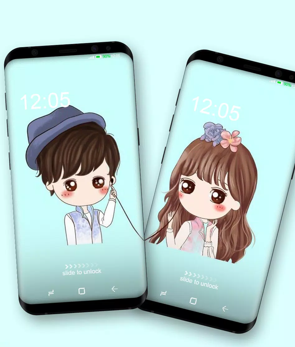 Couple wallpaper for two phone apk fãr android herunterladen