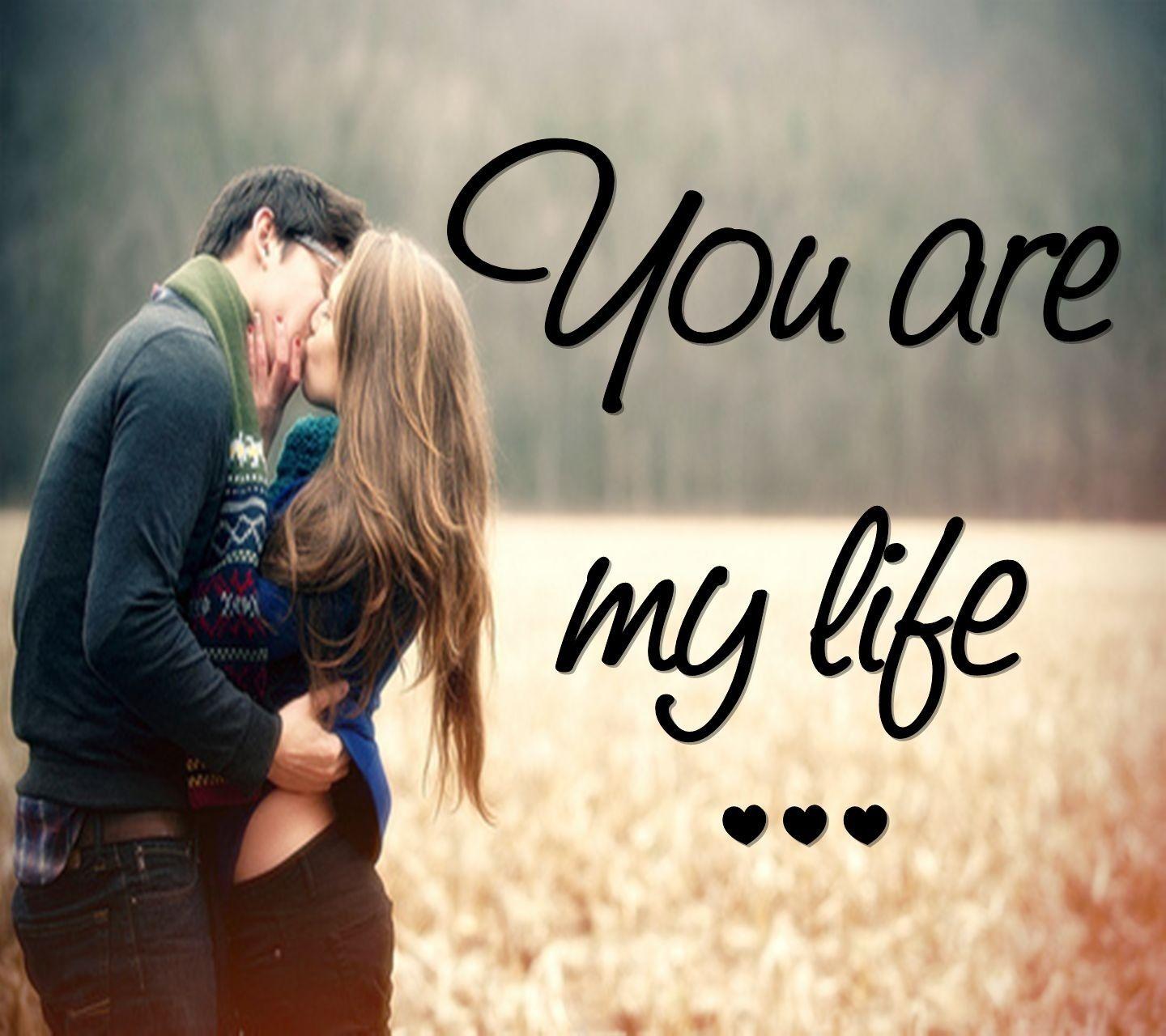 Romantic wallpapers of couples with quotes