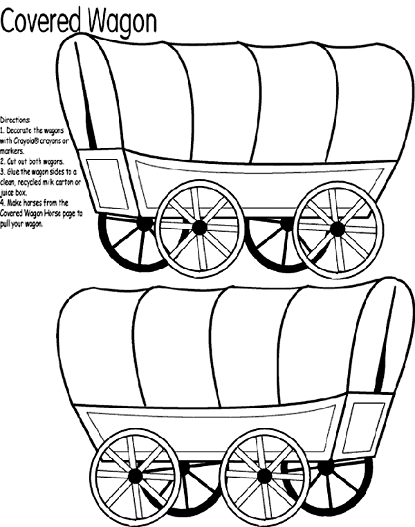 Vered wagon