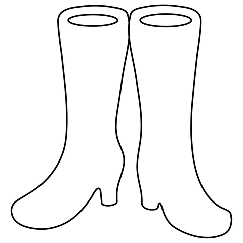 Womens boots emoji coloring page free printable coloring pages