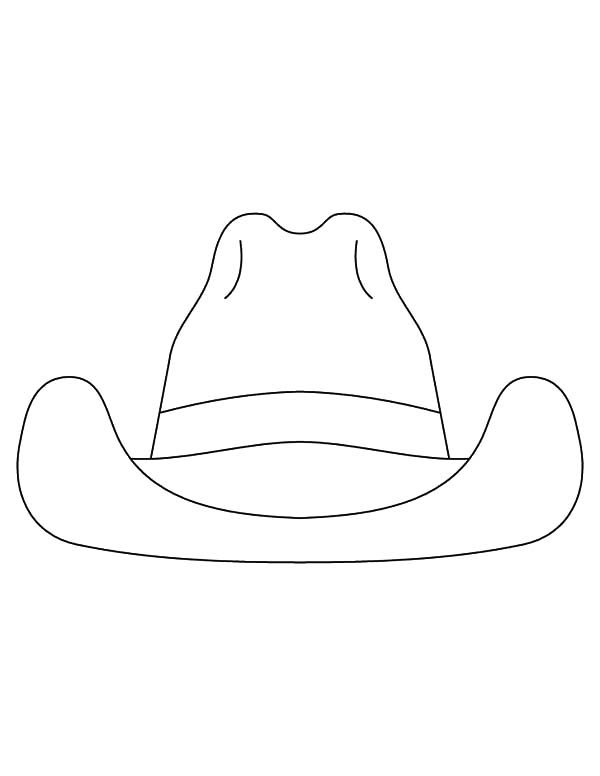 How to draw cowboy hat coloring pages kids play color cowboy quilt cowboy crafts cowboy hats