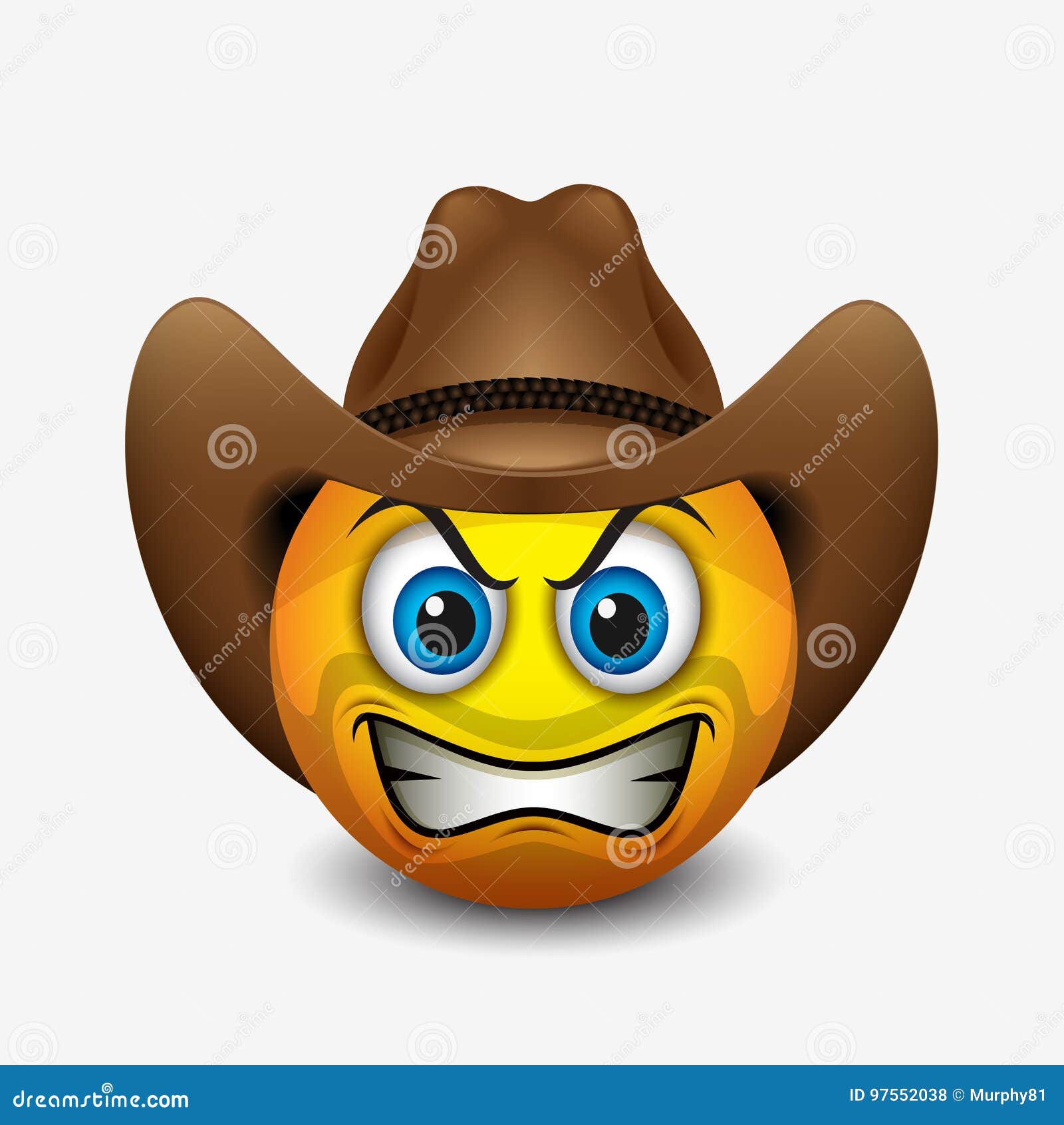 Cowboy hat emoji stock illustrations â cowboy hat emoji stock illustrations vectors clipart