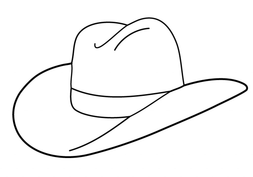 Hat coloring pages