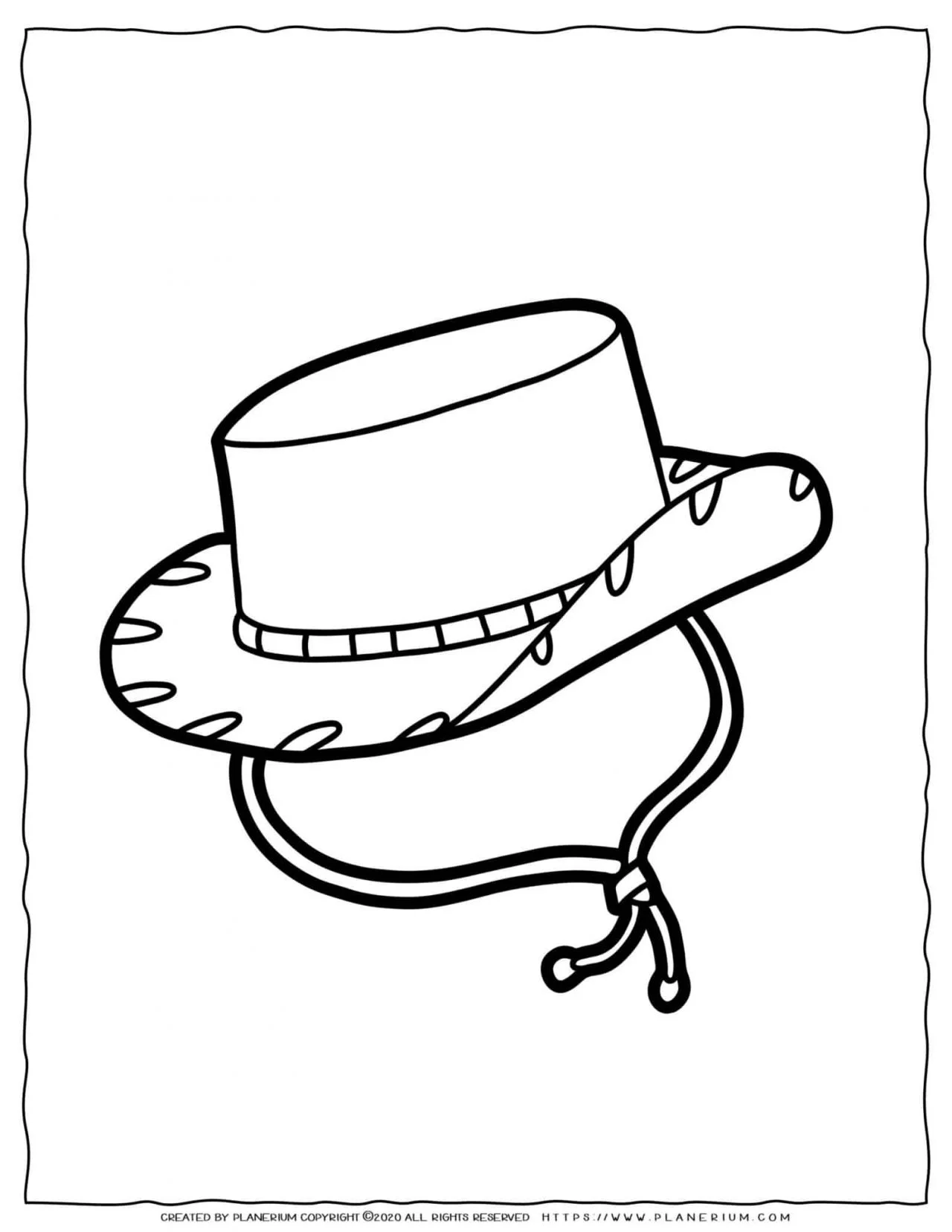 Clothes coloring page