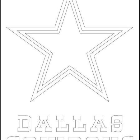 Dallas cowboys from nfl coloring logo pictures sports coloring pages coloring pages color