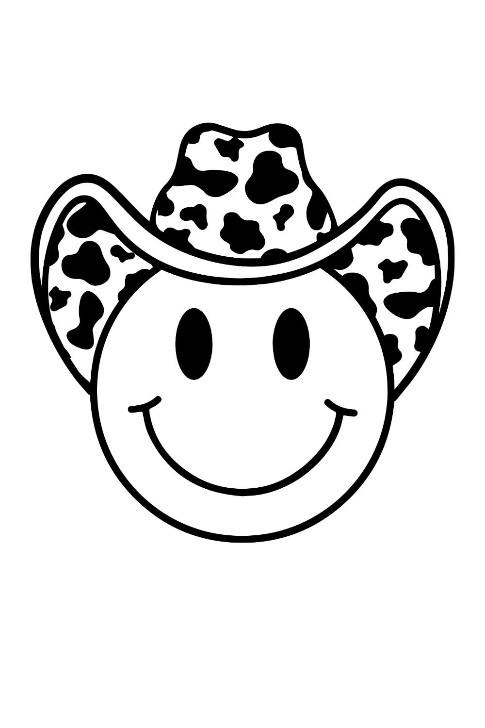 Smiley face cowboy hat svg happy face smiley face wallpaper cowboy hat drawing graphic design fonts smiley