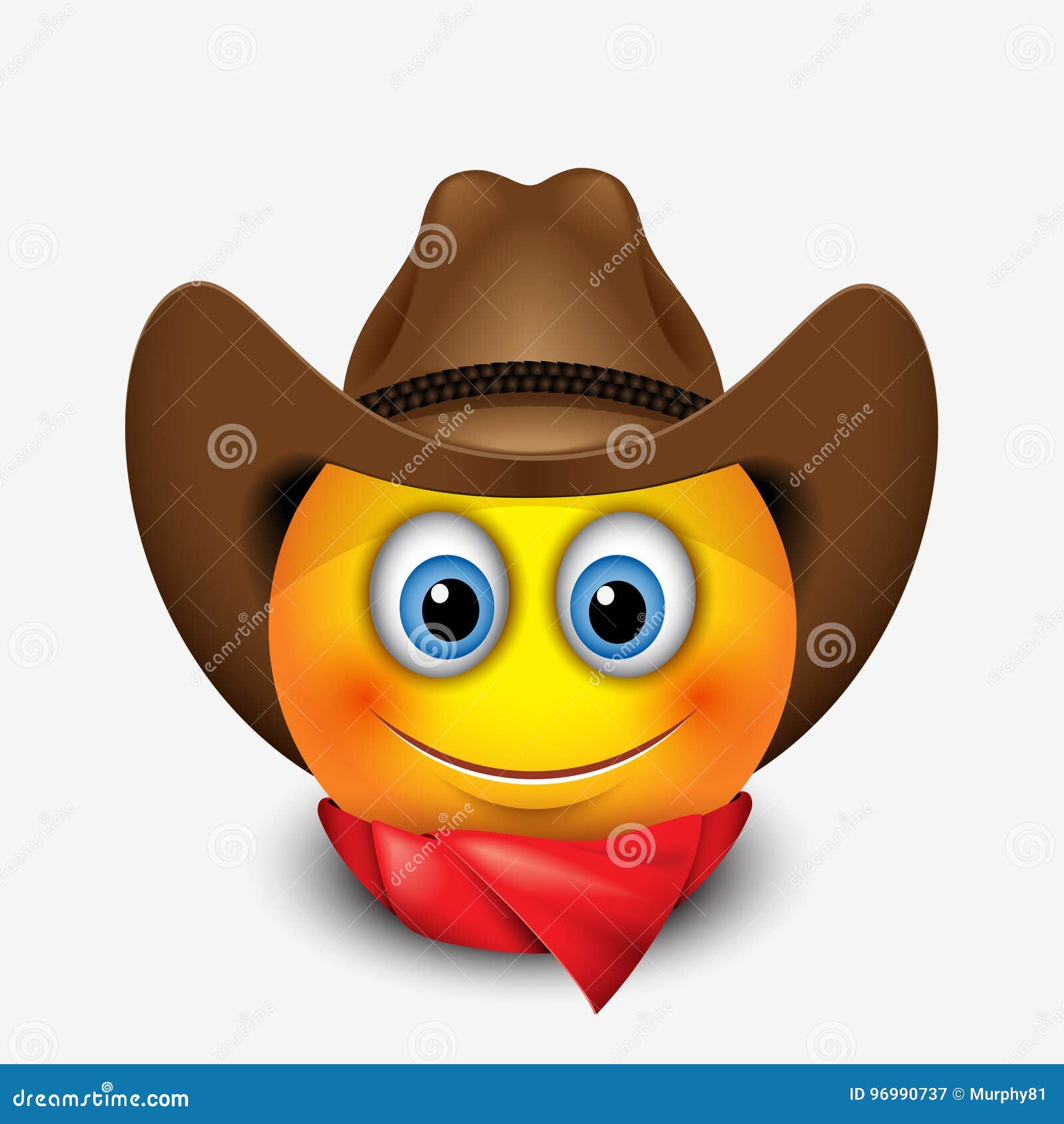 Cowboy hat emoji stock illustrations â cowboy hat emoji stock illustrations vectors clipart