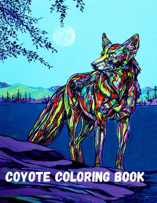 Coyote coloring book amazing coyote designs for coyote lovers coloring book for adults coyote design unique collection of coloring pages co paperback murder by the book