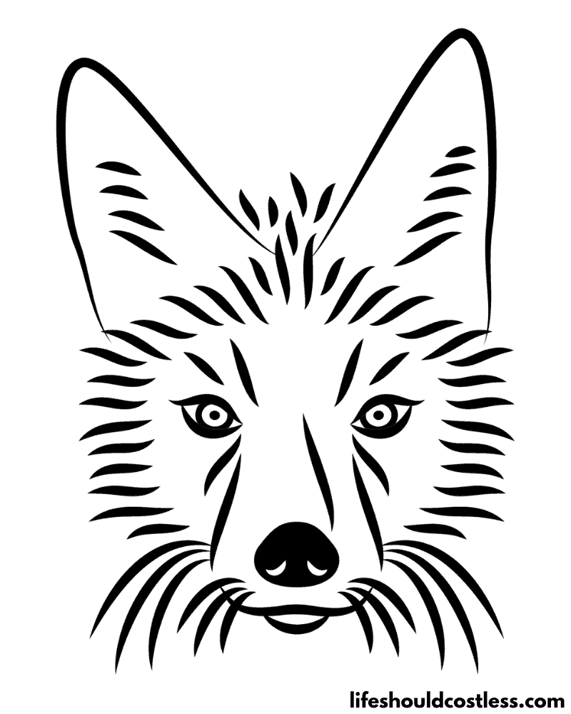 Coyote coloring pages free printable pdf templates