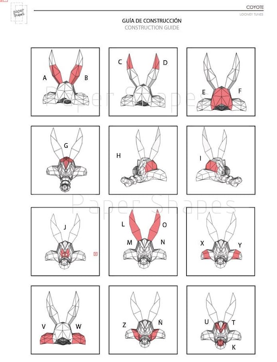 Wile e coyote diy looney tunes mask