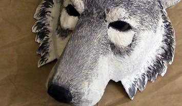 How to make a paper mache mask