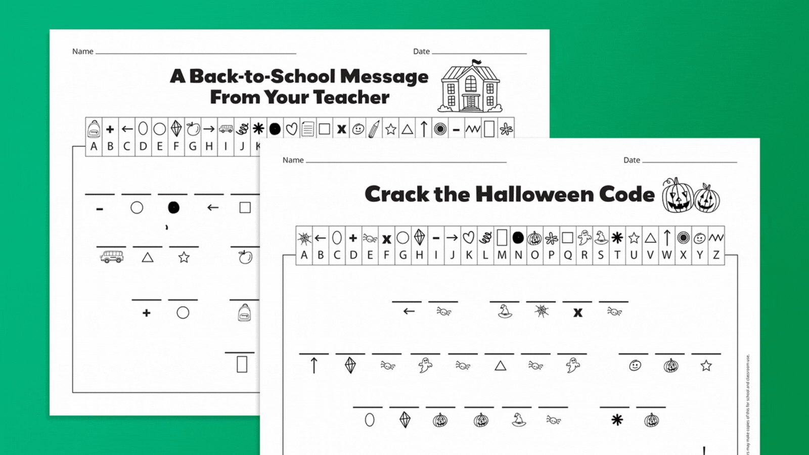 Youre going to want our free printable secret code worksheets