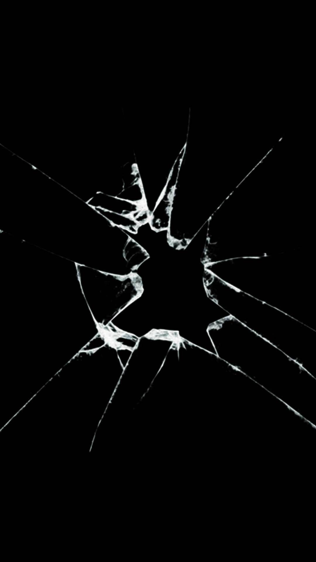 Cracked iphone screen wallpapers