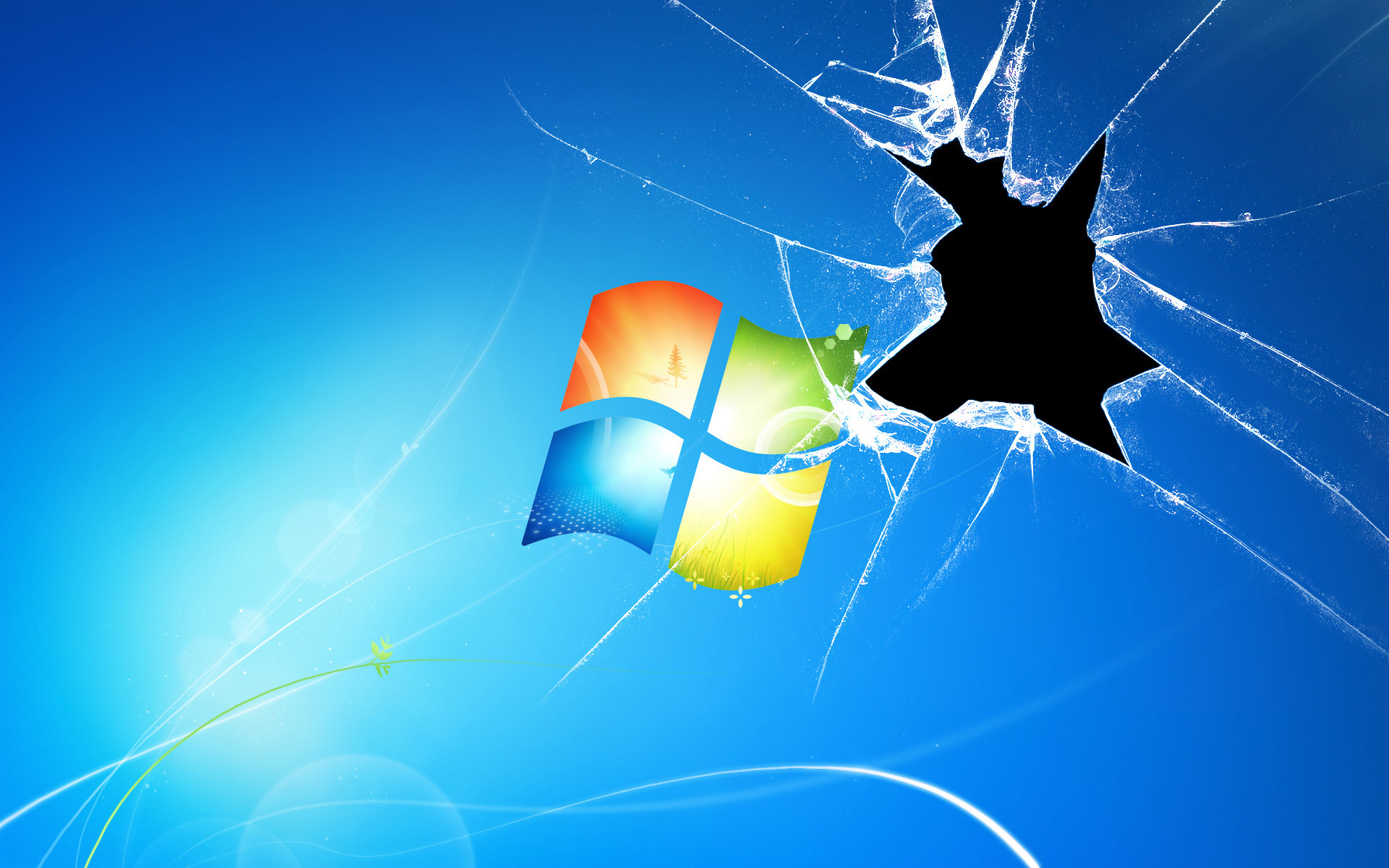 Broken windows wallpaper pictures