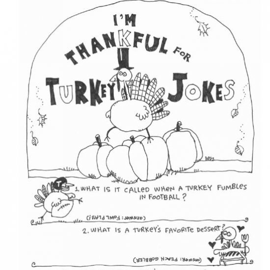 Thanksgiving coloring pages