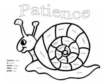 Coloring page â priceless primaries