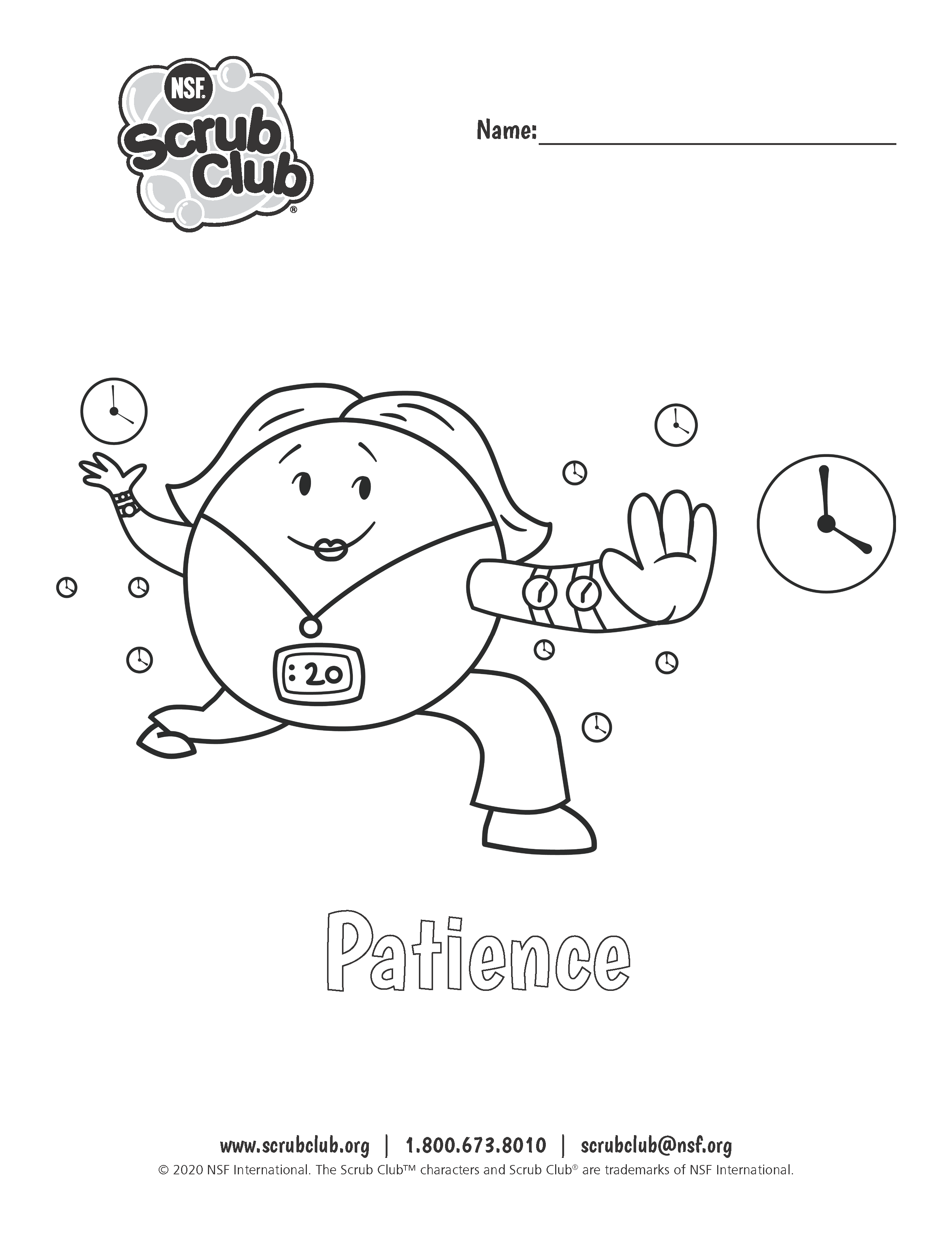 Patience coloring sheet printable coloring sheets coloring sheets free printable coloring sheets