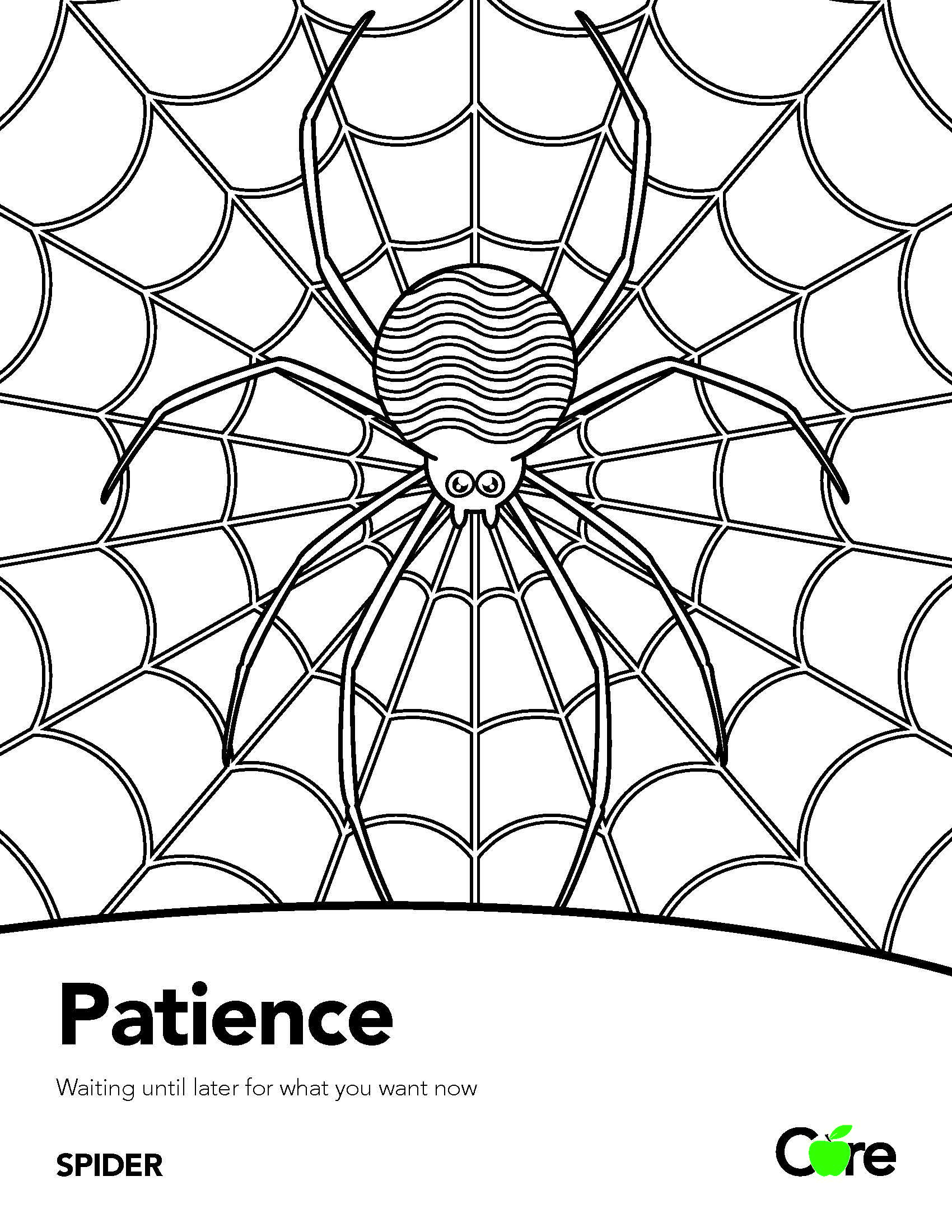 Patience coloring sheet patience coloring sheets color