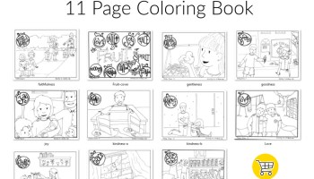 Patience coloring page for kids free printable