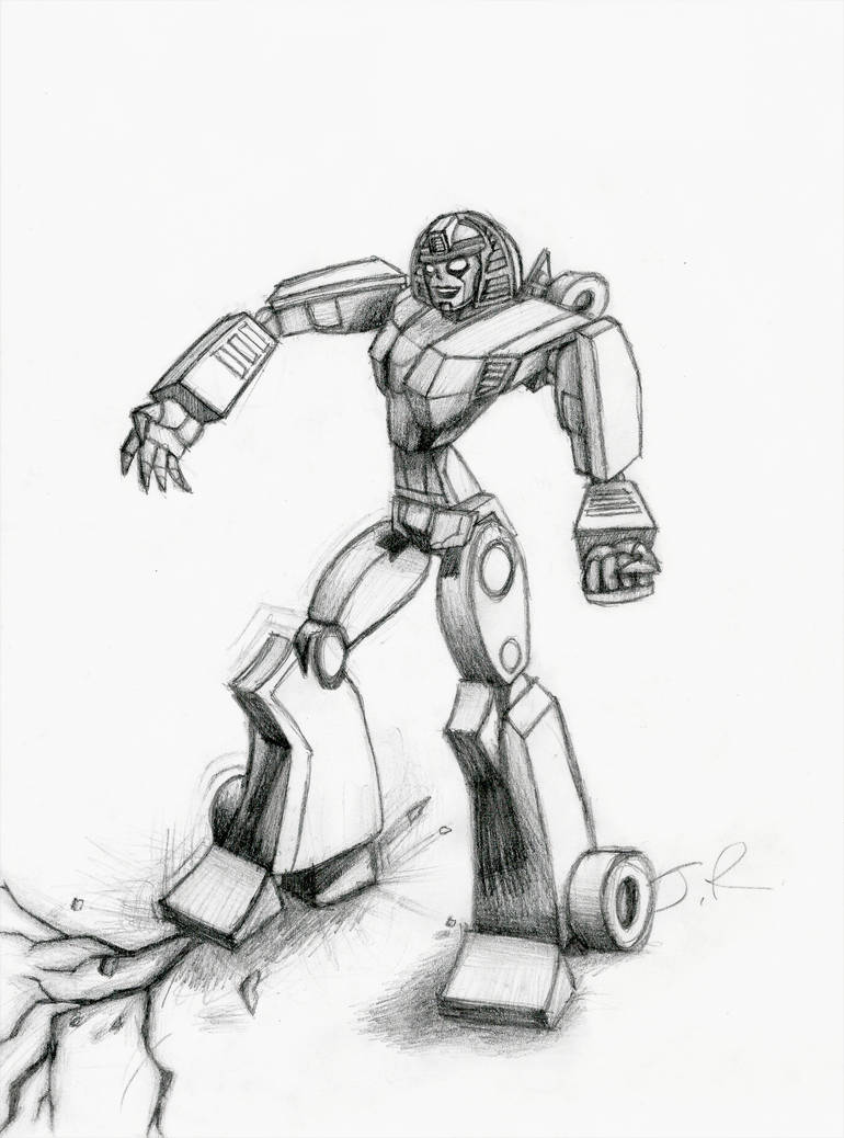 Transformers fracturegobots crasher sketch by octopus