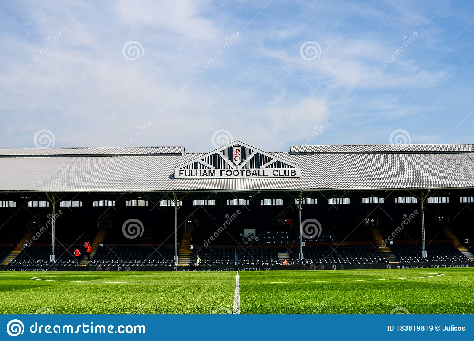 Craven cottage stock photos