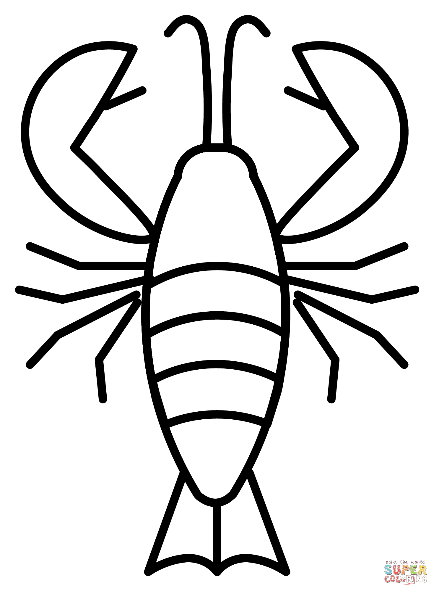 Lobster emoji coloring page free printable coloring pages