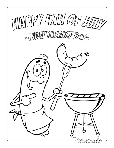 Fourth of july coloring pages free independence day printables