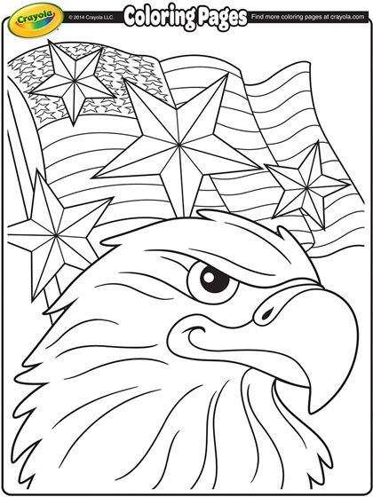 Independence day eagle on crayola crayola coloring pages free coloring pages coloring pages