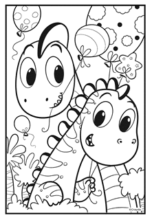 Animals free coloring pages