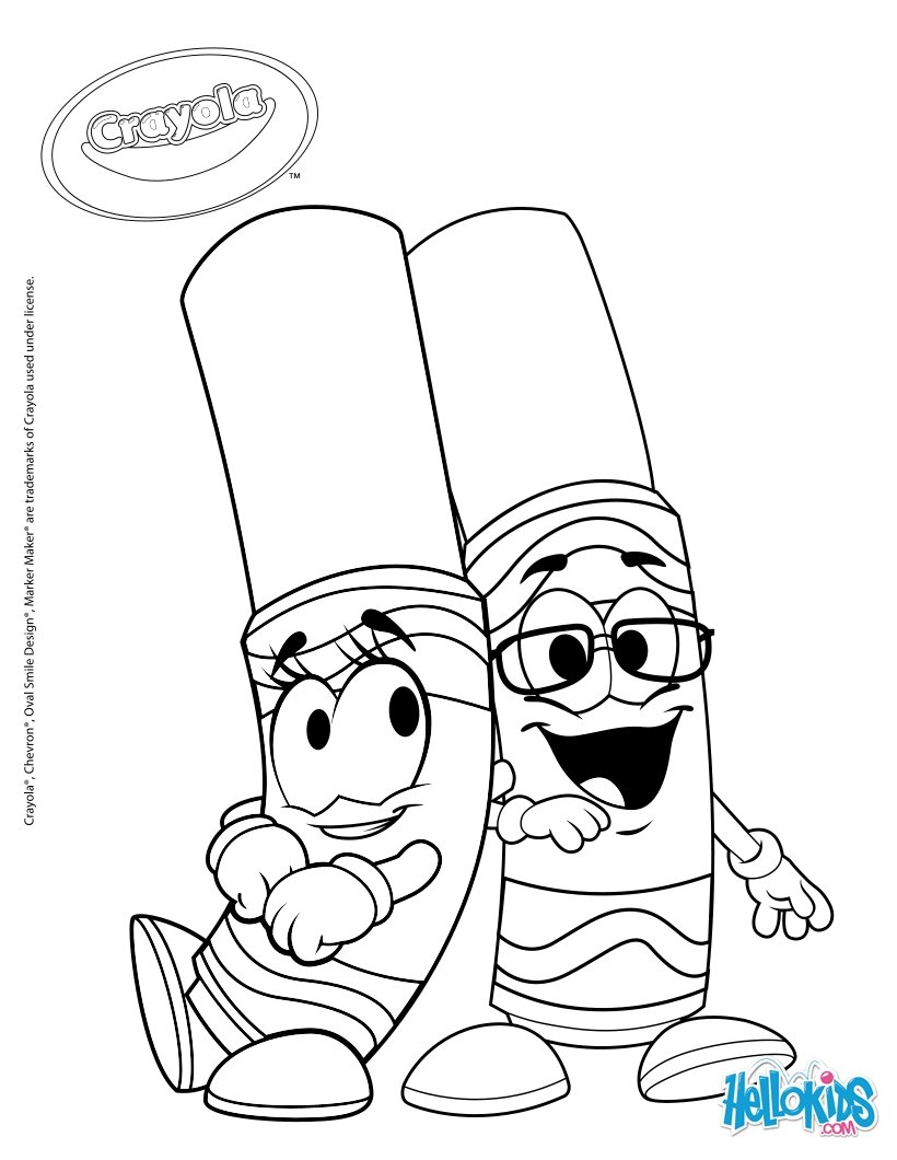 Crayola coloring pages