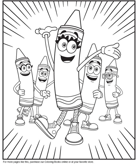 Bluetifuls debut coloring page