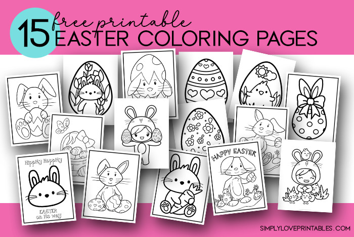 Free printable easter coloring pages