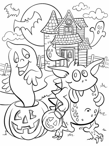 Haunted house coloring page crayola free halloween coloring pages halloween coloring book halloween coloring