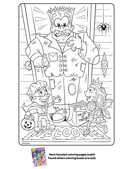 Free printable halloween coloring pages for kids