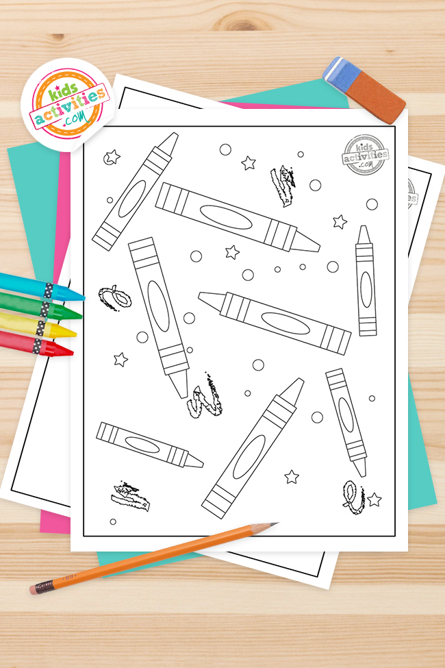 Best crayola coloring pages to print for free kids activities blog