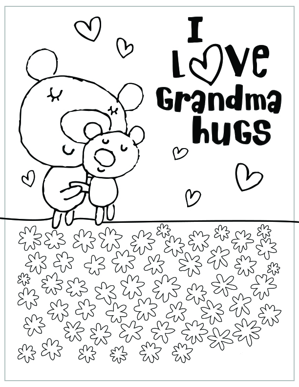 Mothers day coloring pages inspiration