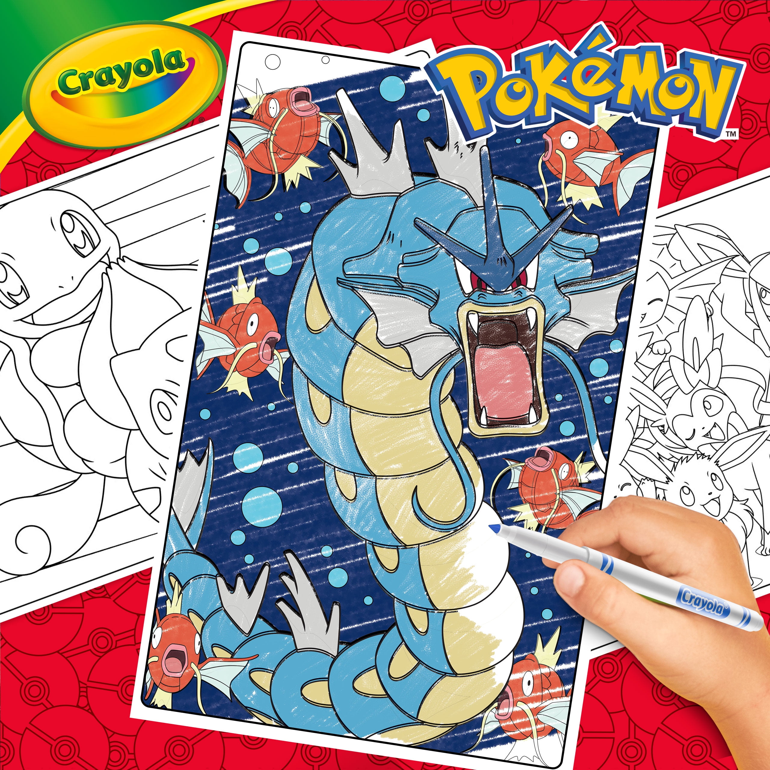 Crayola pokemon giant coloring pages coloring pages gifts for kids ages