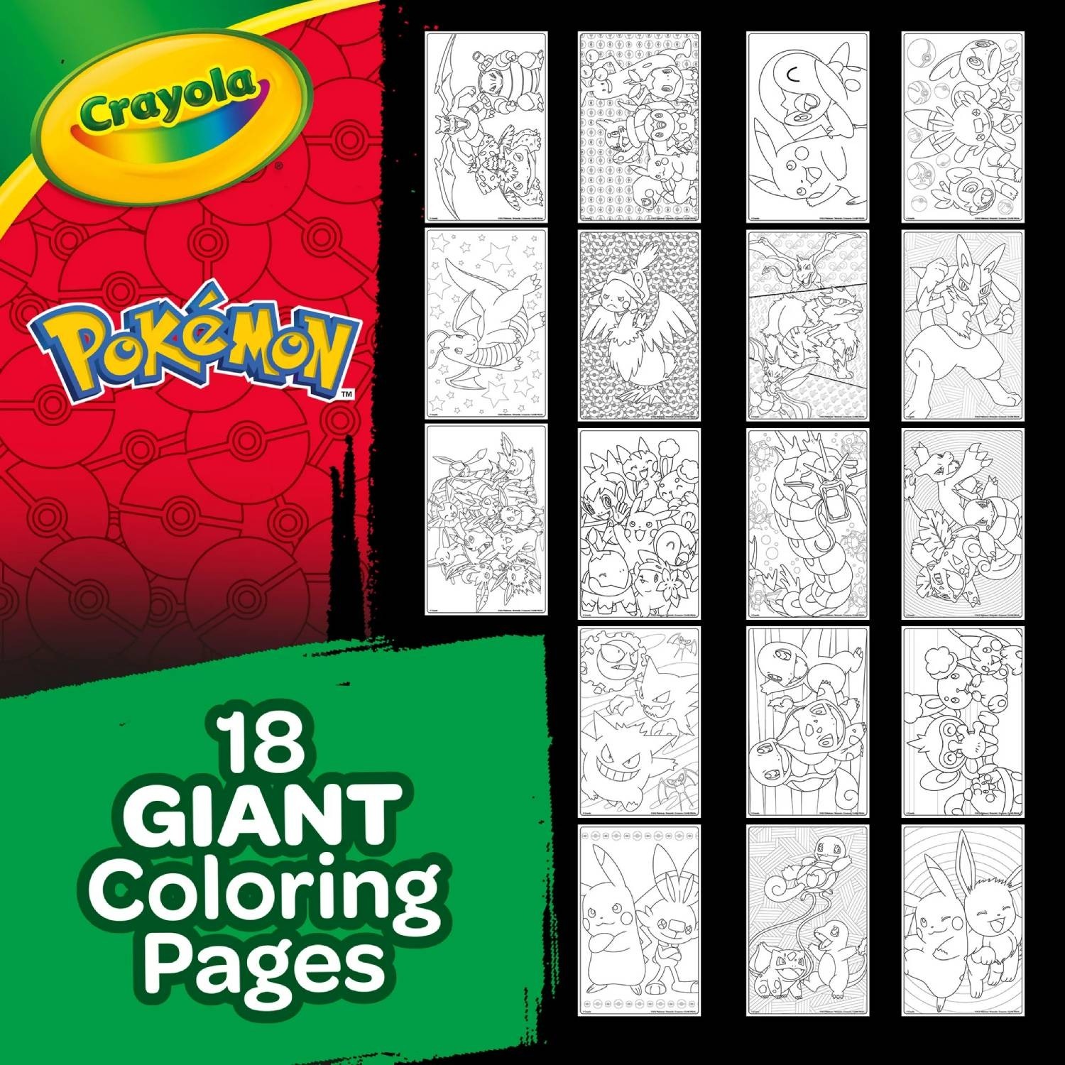 Crayola giant colouring pages