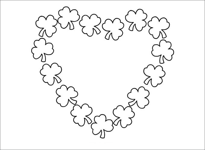 Free st patricks day coloring pages for preschoolers toddlers