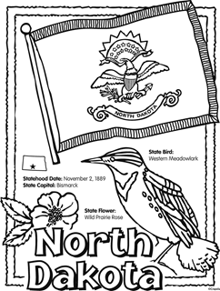 Us states free coloring pages